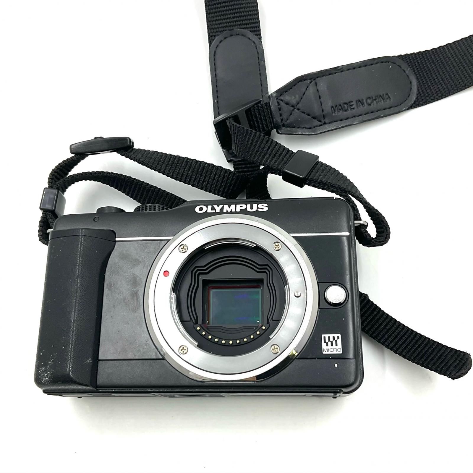 全額返金保証】【最速発送】OLYMPUS デジタル一眼 PEN E-PL1s ブラック