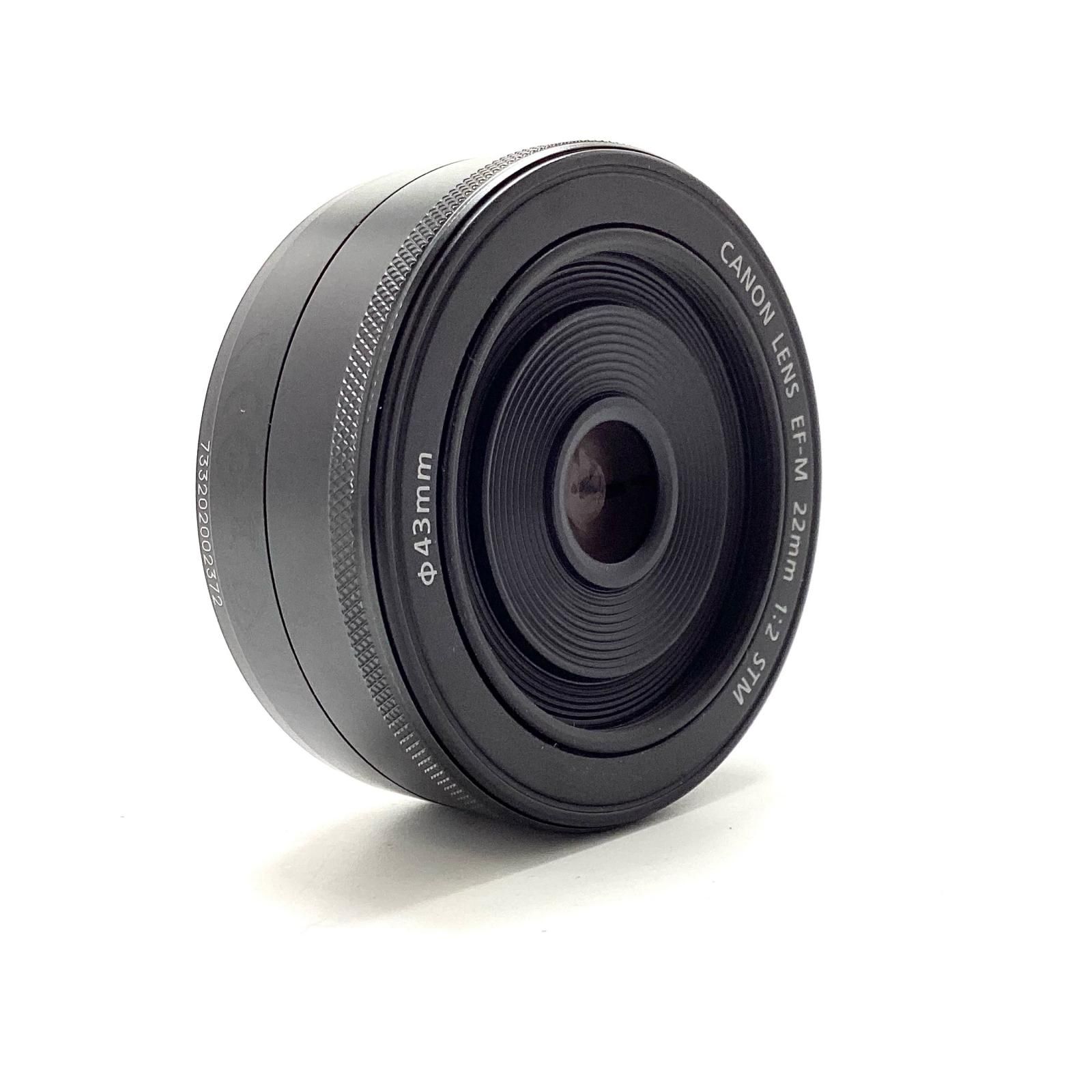 カメラ Canon EF-M22mm F2 STM 美品 動作確認済【全額返金保証】【最速