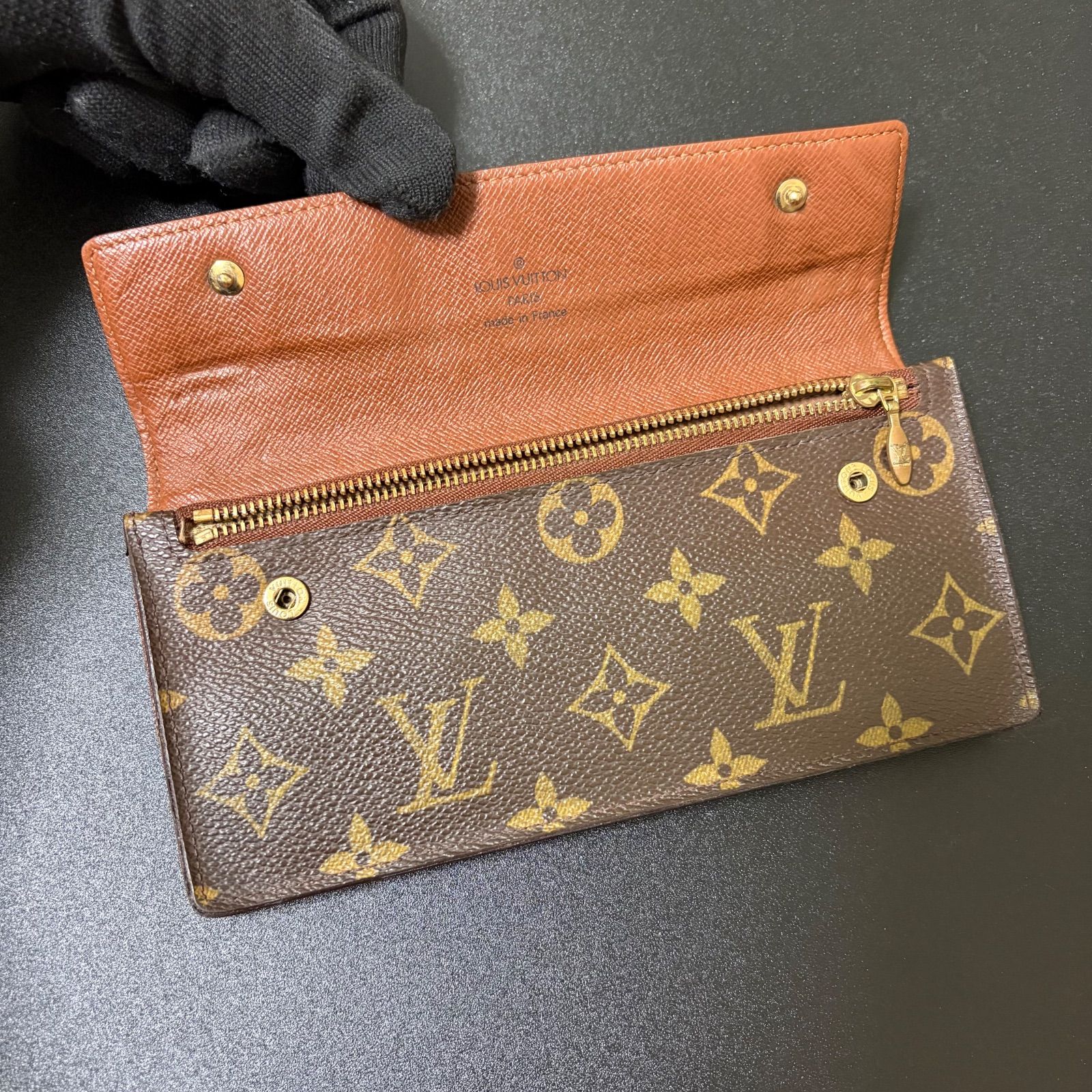 x92 アコルディオン モノグラム Louis Vuitton ルイ ヴィトン 長財布