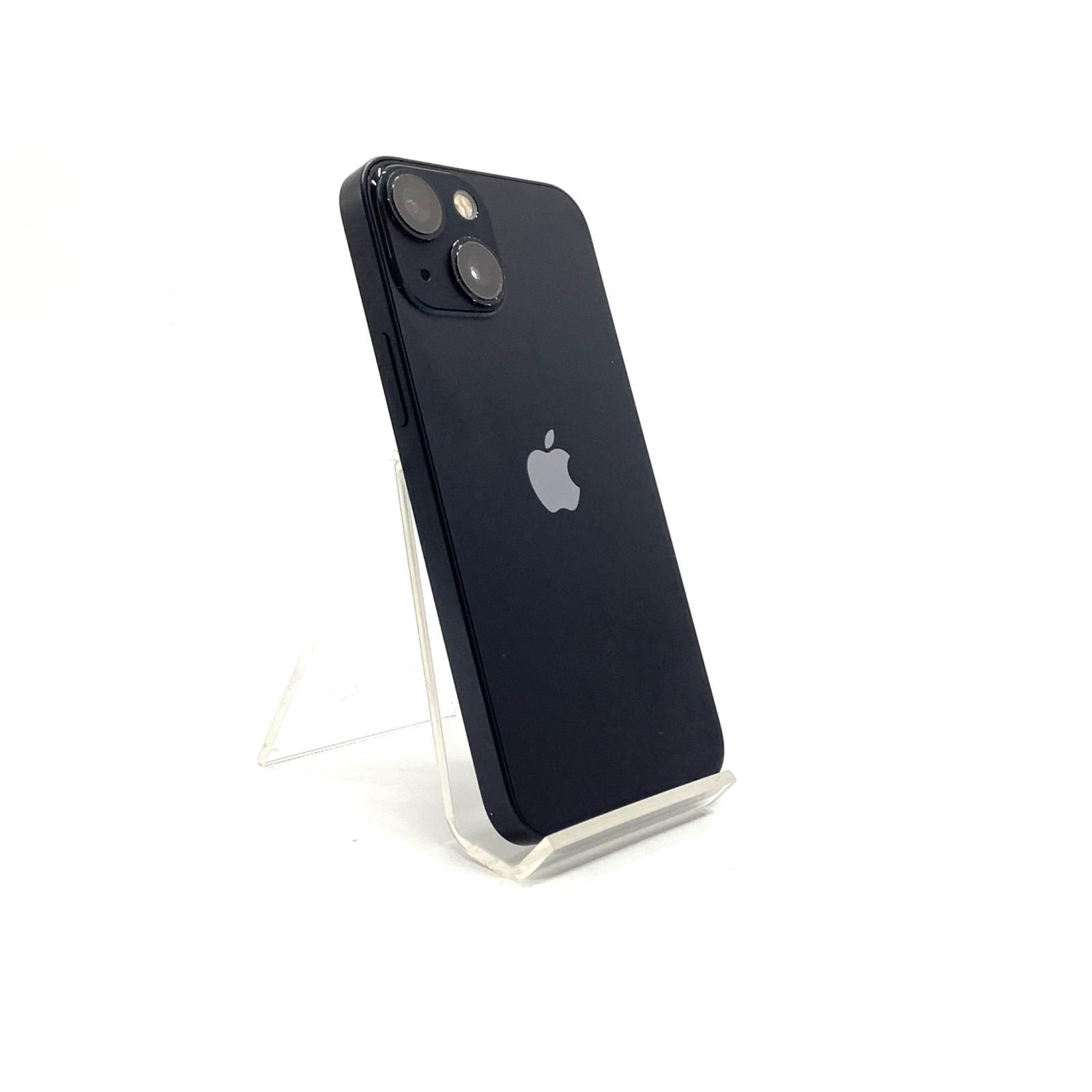 iPhone 13 mini 128GB ミッドナイト docomo SIMフリー 白ロム 動作確認 
