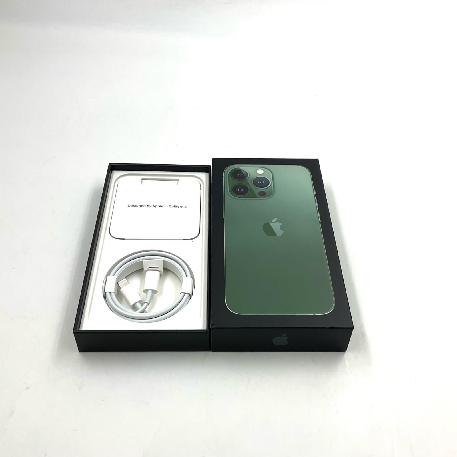 iPhone 13 Pro 512GB アルパイングリーン SIMフリー 白ロム 動作確認済