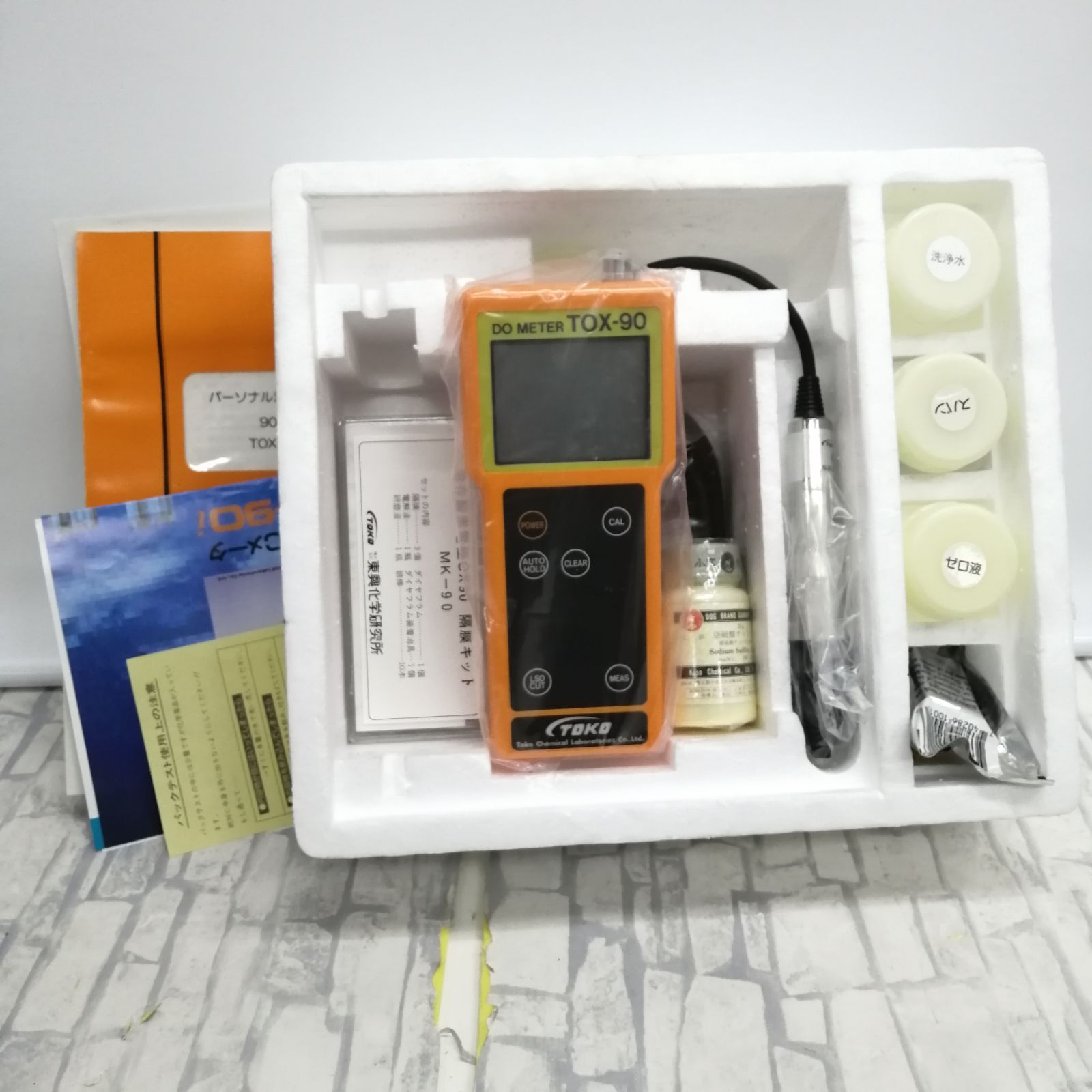 酸素濃度計 新品】東興化学研究所 溶存酸素濃度計 TOX-90 M1825-hhy7r - メルカリ