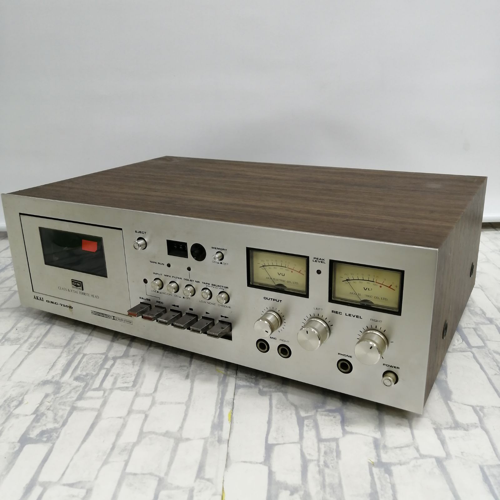 ジャンク】AKAI テープデッキ GXC-710D M1846 - メルカリ