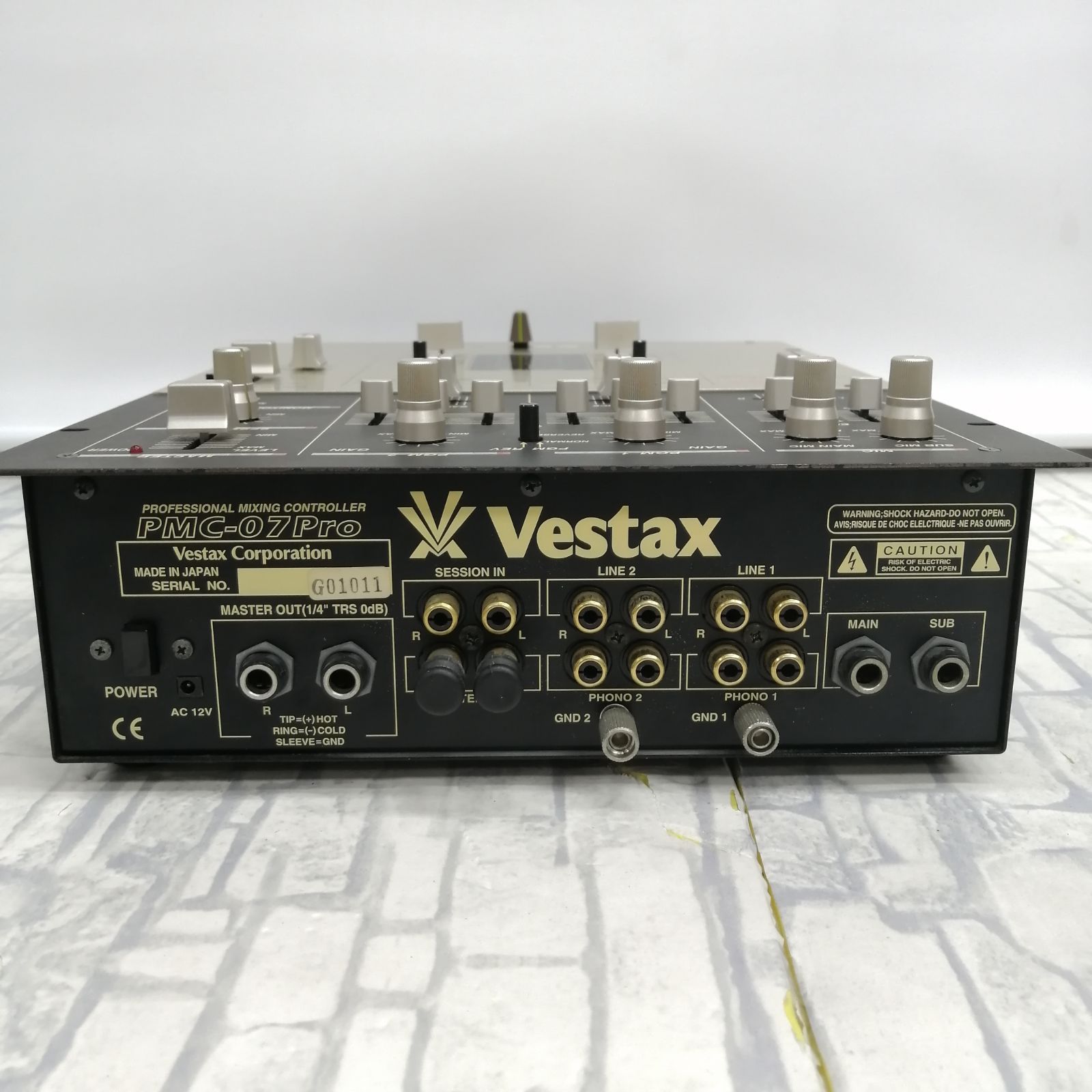 動作品】VESTAX ミキサー PMC-07PRO M1840 - メルカリ