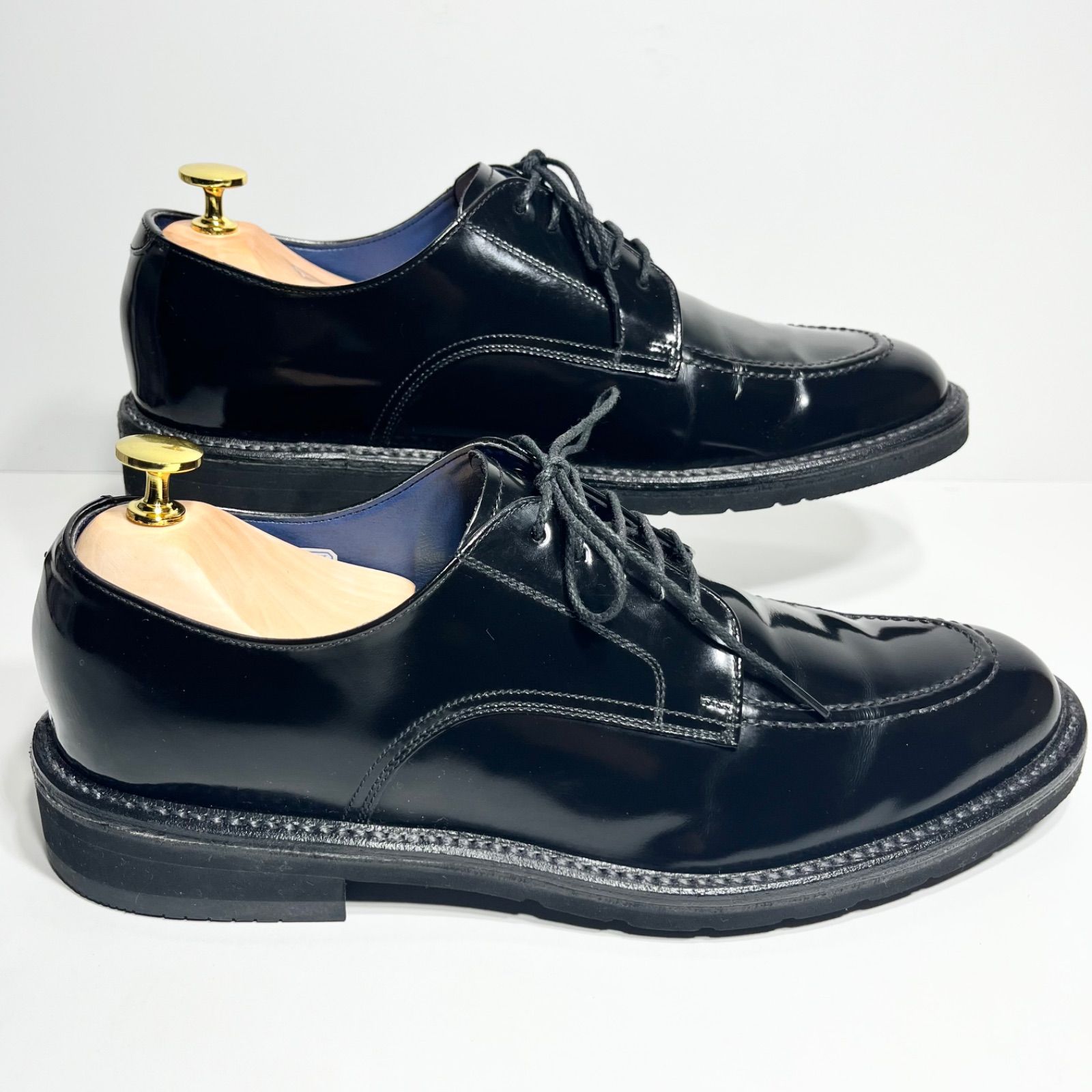 美品】リーガル REGAL 16VR Uチップ ガラスレザー 黒 25.5cm - メルカリ