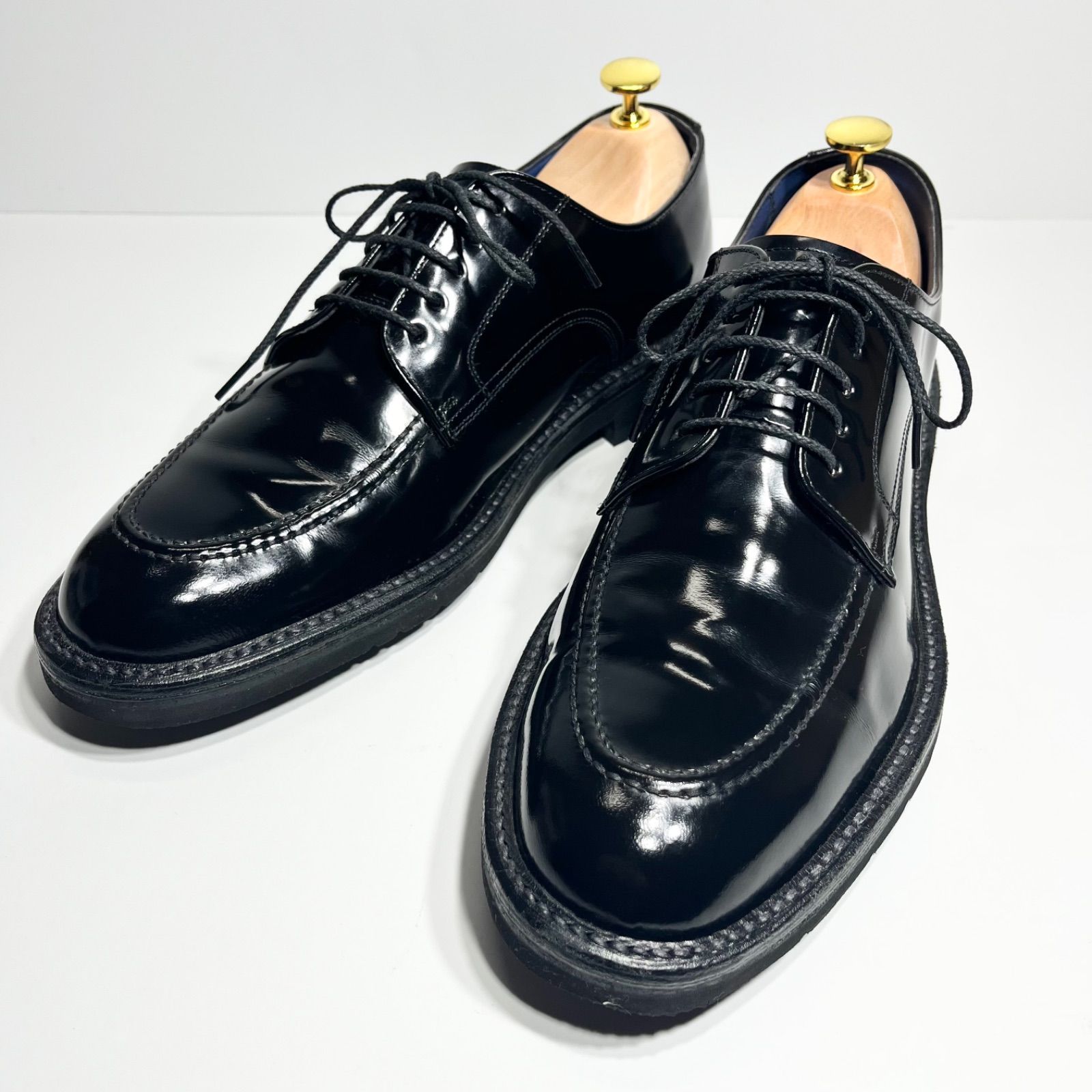 美品】リーガル REGAL 16VR Uチップ ガラスレザー 黒 25.5cm - メルカリ