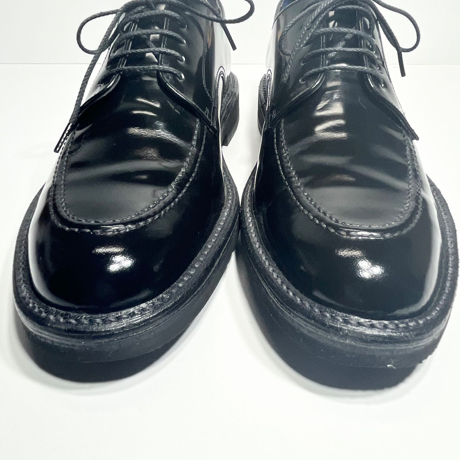 美品】リーガル REGAL 16VR Uチップ ガラスレザー 黒 25.5cm - メルカリ