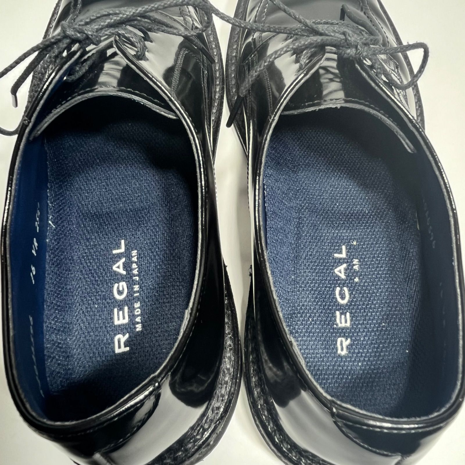 美品】リーガル REGAL 16VR Uチップ ガラスレザー 黒 25.5cm - メルカリ