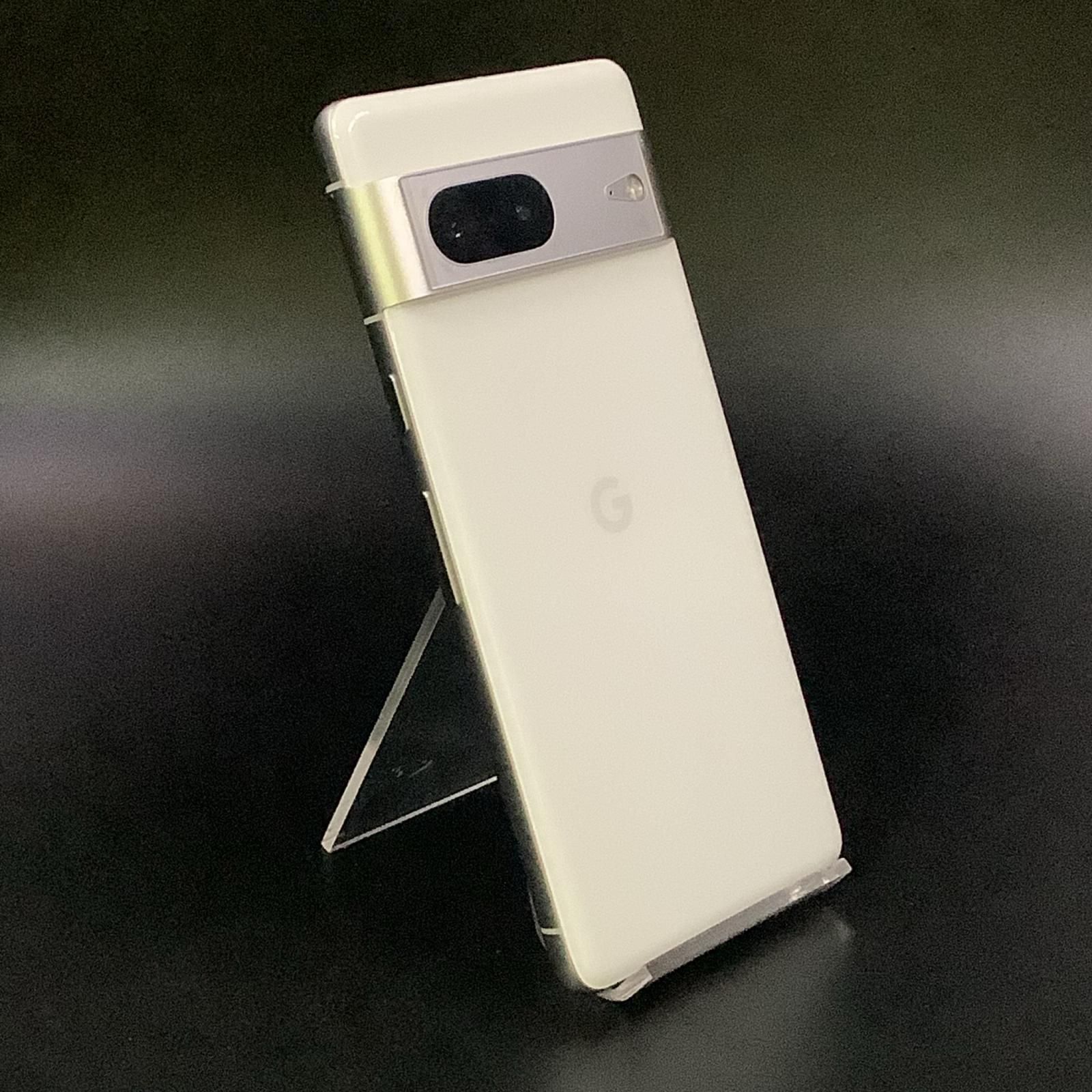 美品 Google Pixel 7 128GB SIMフリー スノー 動作確認済 箱付き 