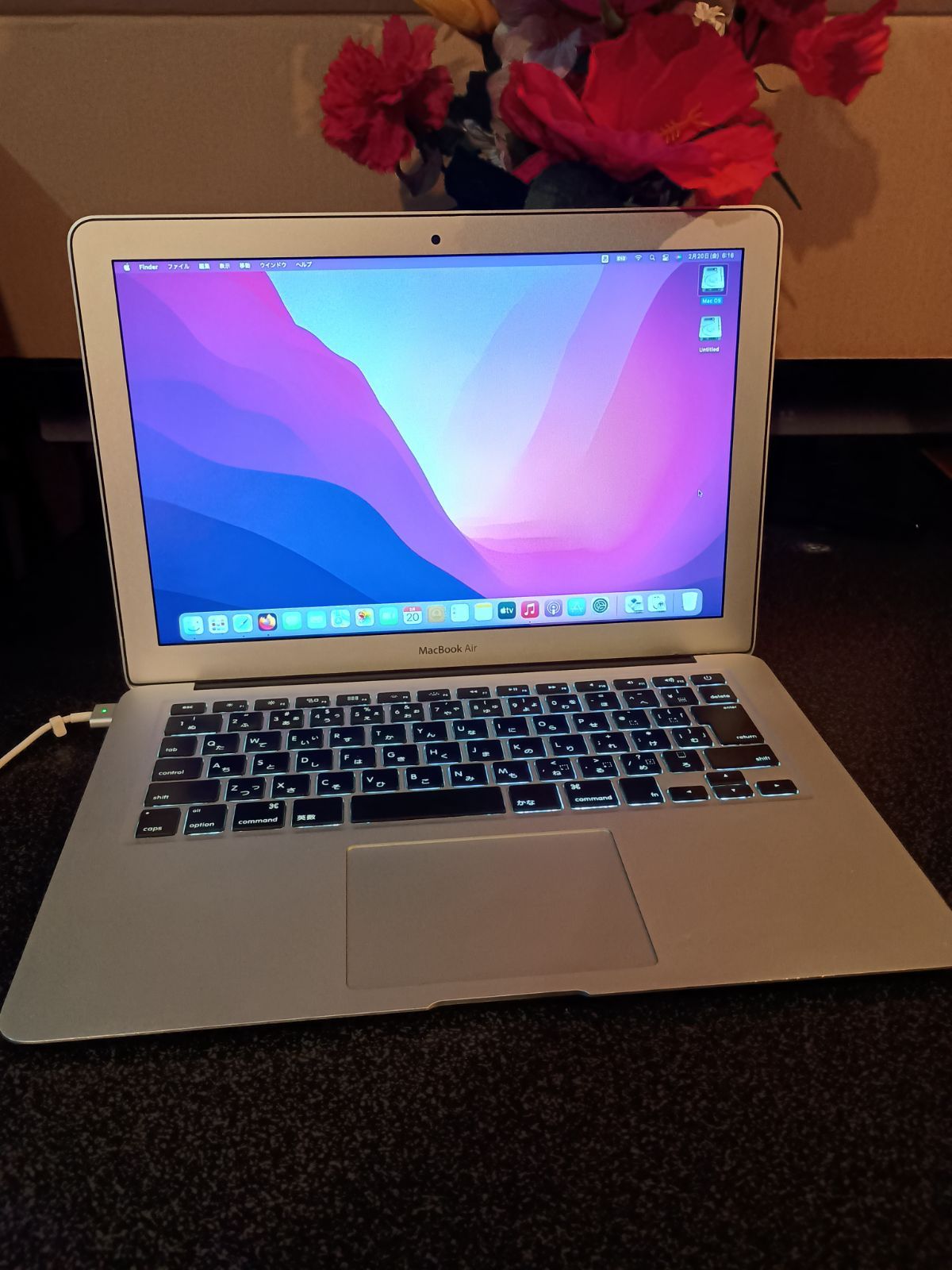 動作確認済みのMacBook Air (13インチ, Early 2015)保証なし送料込み