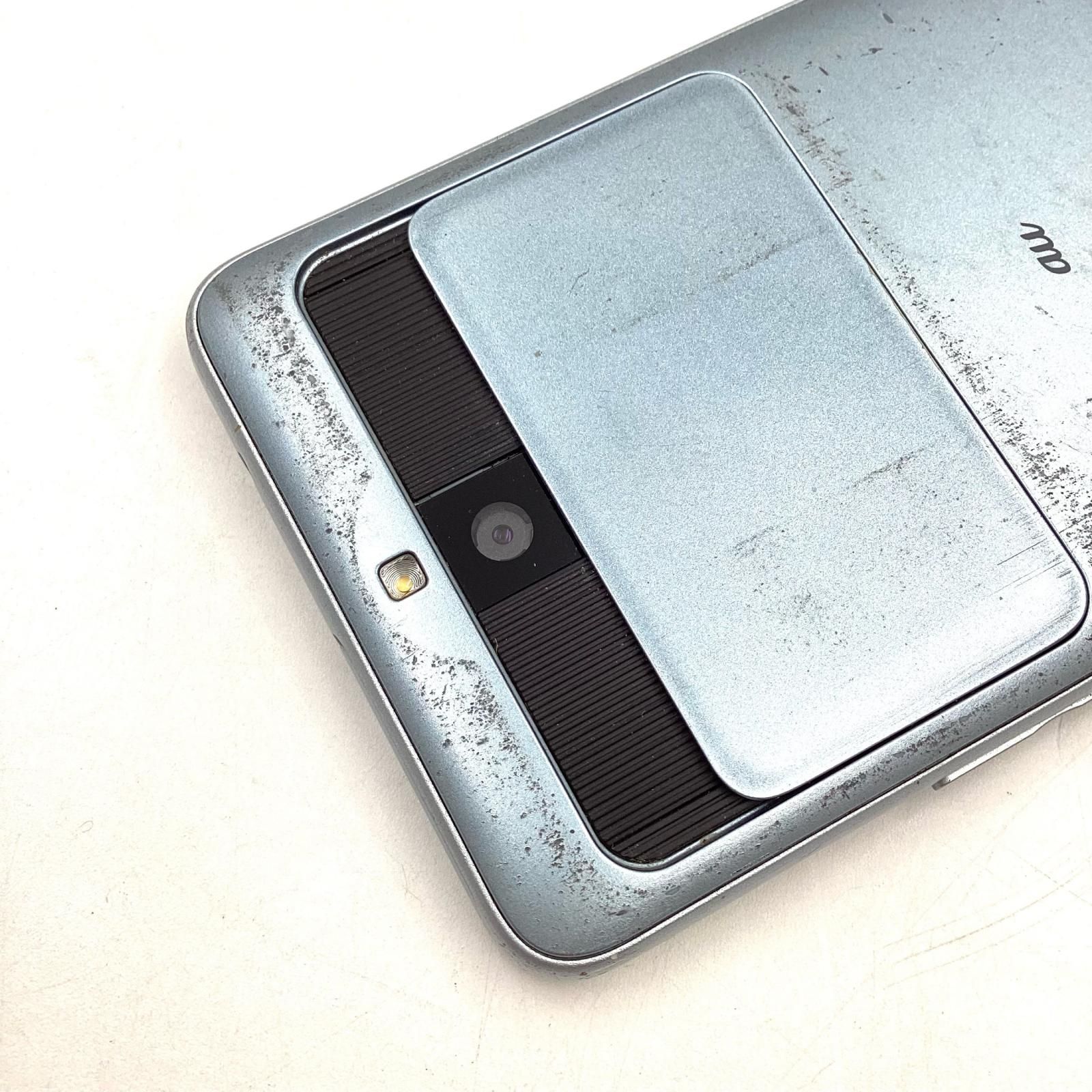 京セラ BASIO 3 32GB ブルー au KYV43 白ロム 動作確認済【全額返金