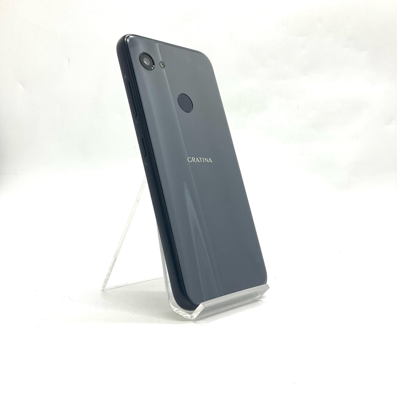 京セラ GRATINA 32GB ブラック au KYV48 白ロム 動作確認済【全額返金