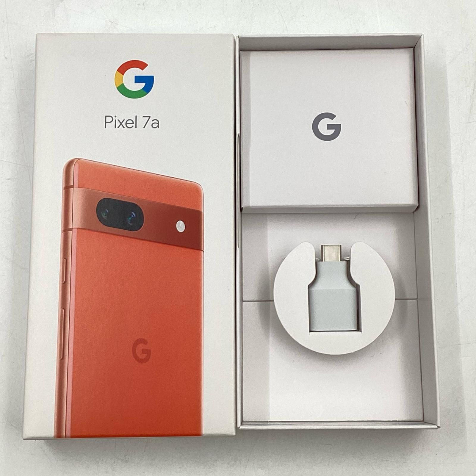 Google Pixel 7a 128GB Coral SIMフリー G82U8 白ロム 美品 動作確認済