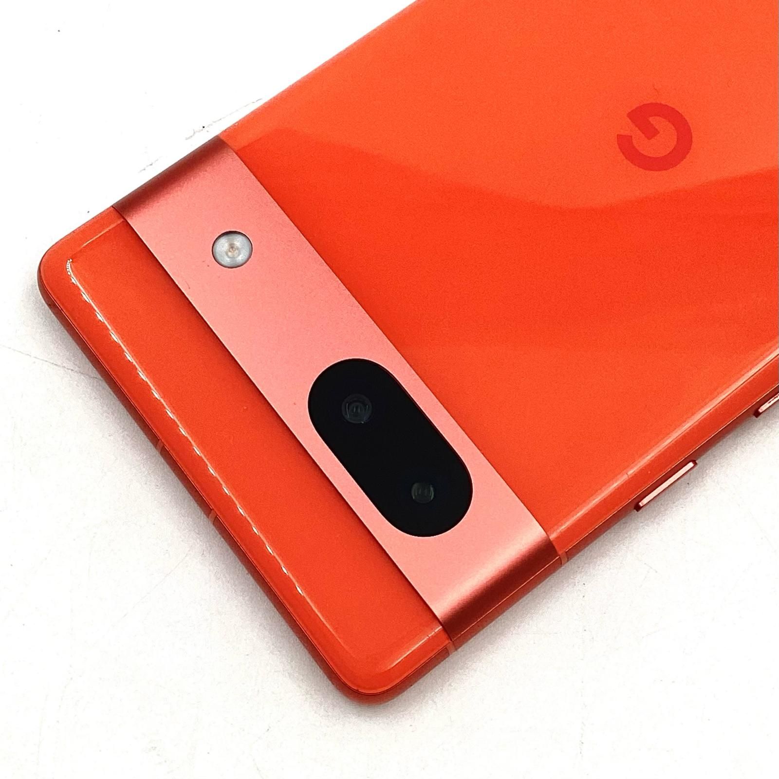 Google Pixel 7a 128GB Coral SIMフリー G82U8 白ロム 美品 動作確認済