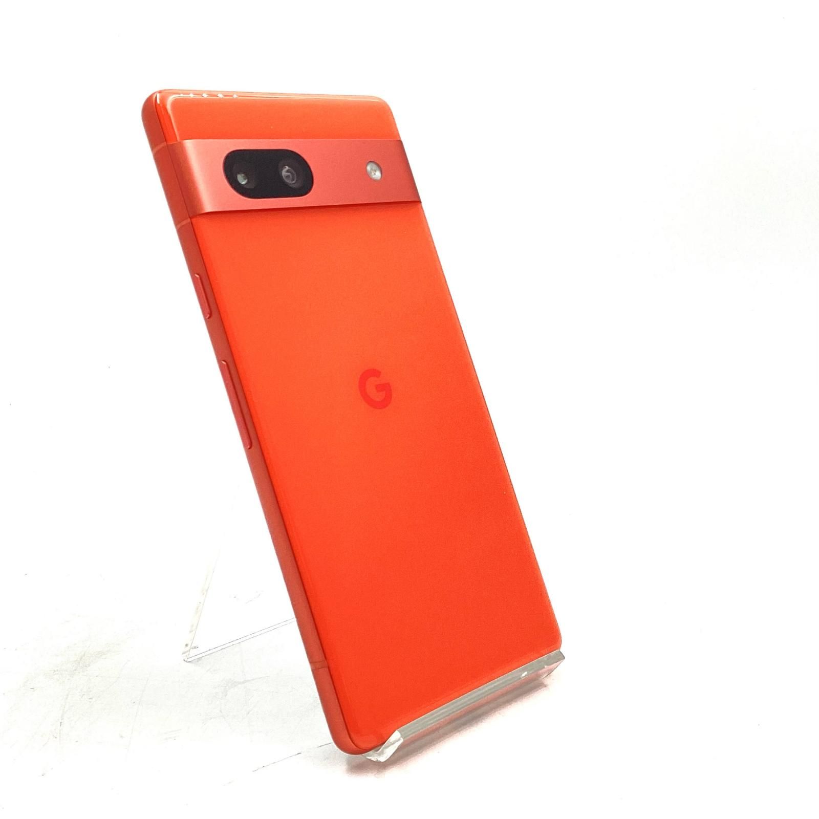 Google Pixel 7a 128GB Coral SIMフリー G82U8 白ロム 美品 動作確認済