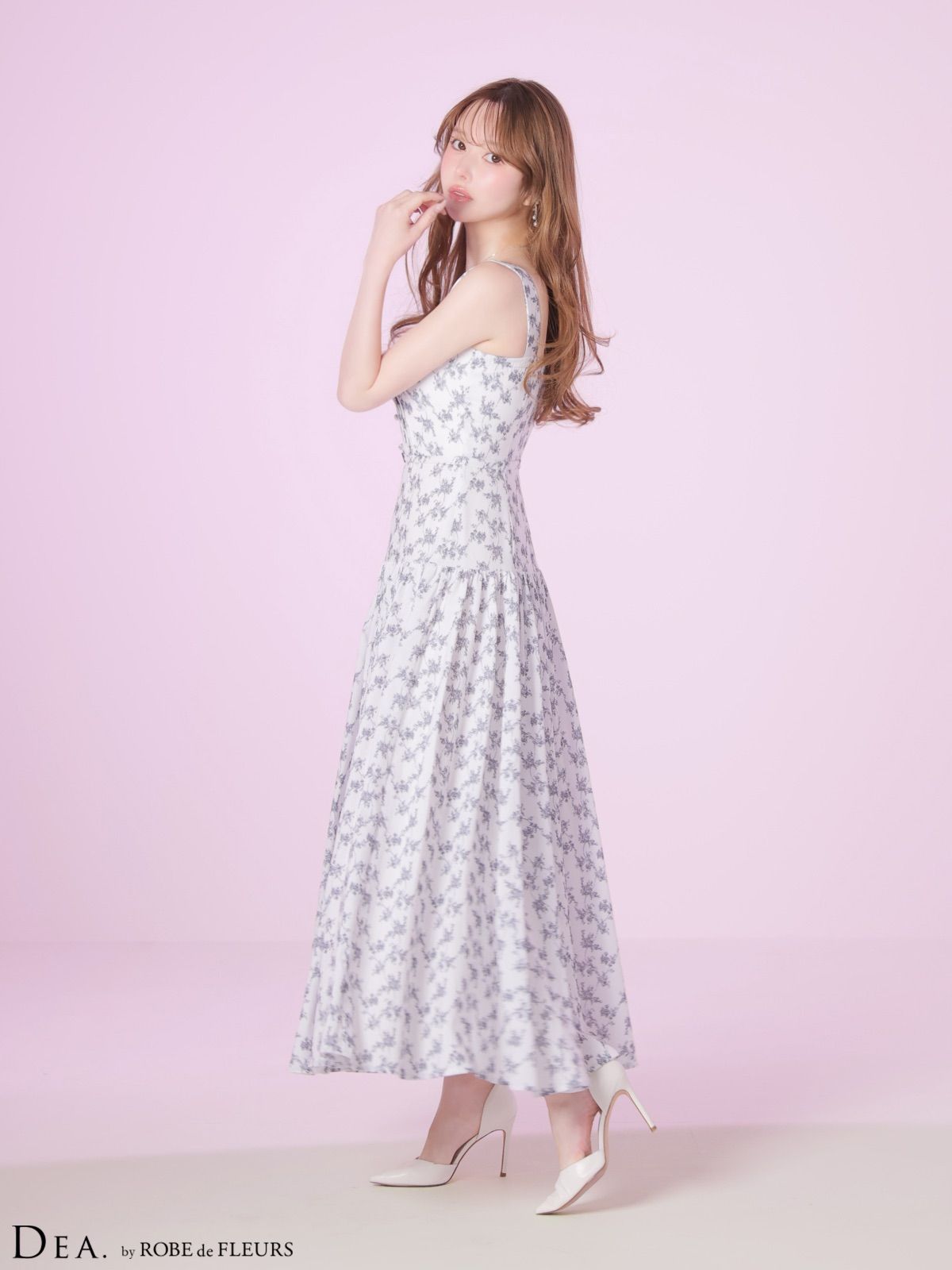 ブルー [DE4352-2602] DEA. by ROBE de FLEURS/ディアバイローブド