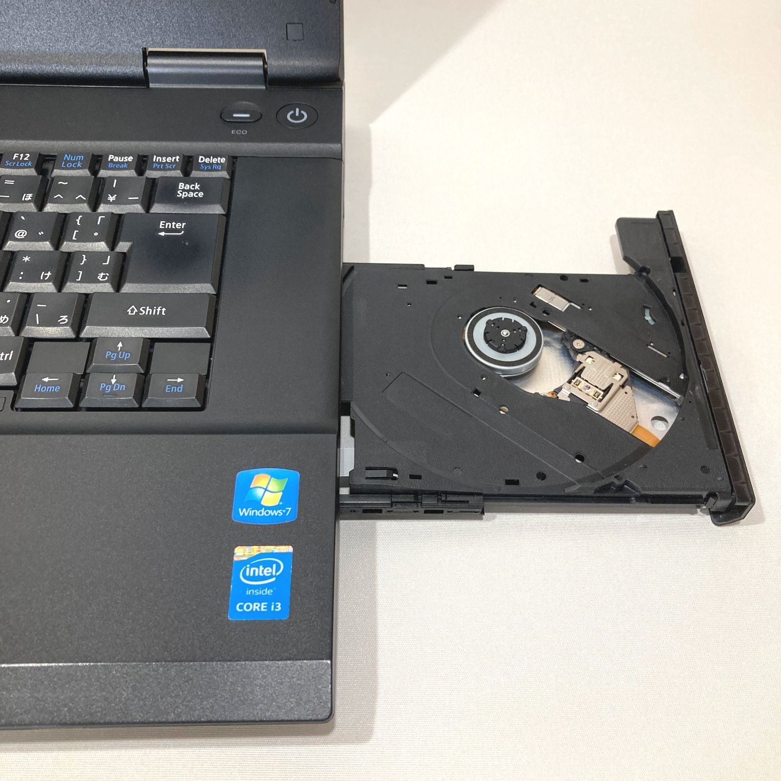 初心者向け✨快適i3・大画面・DVD◇黒◇すぐ使えるノートパソコン