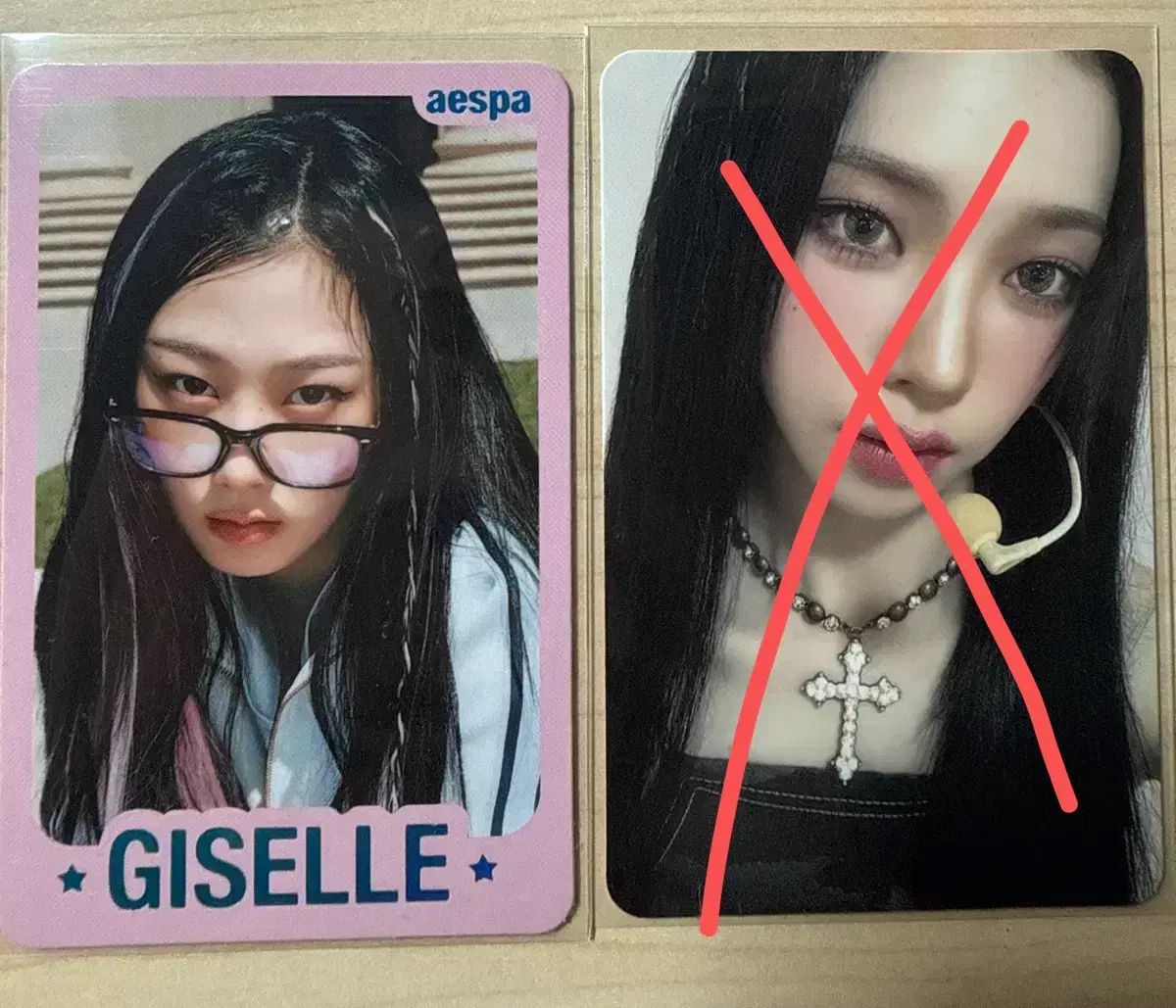 aespa ジゼル トレカ - メルカリ