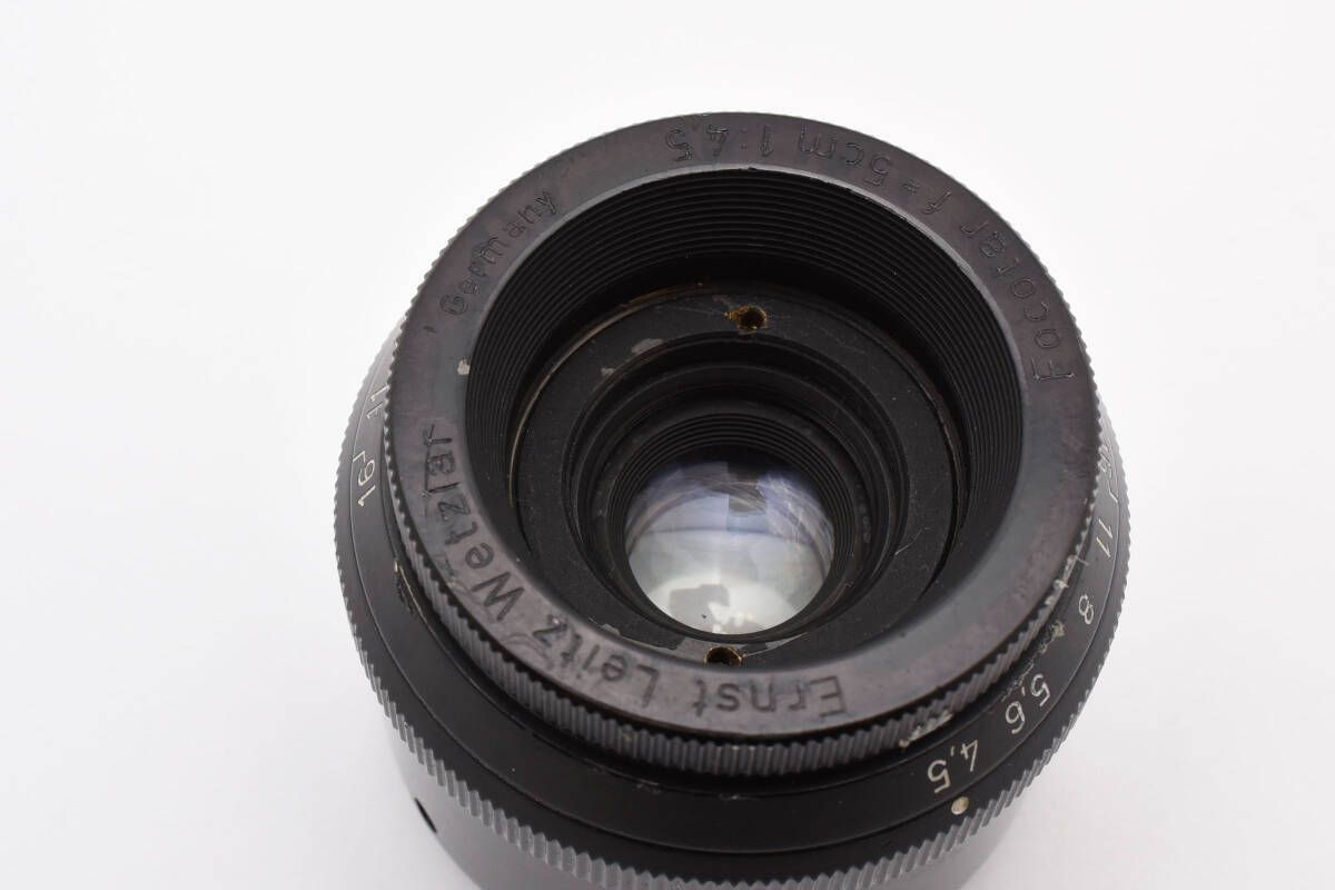☆ライカ Leica Ernst Leitz Wetziar FOCOTAR フォコター 50mm F4.5 