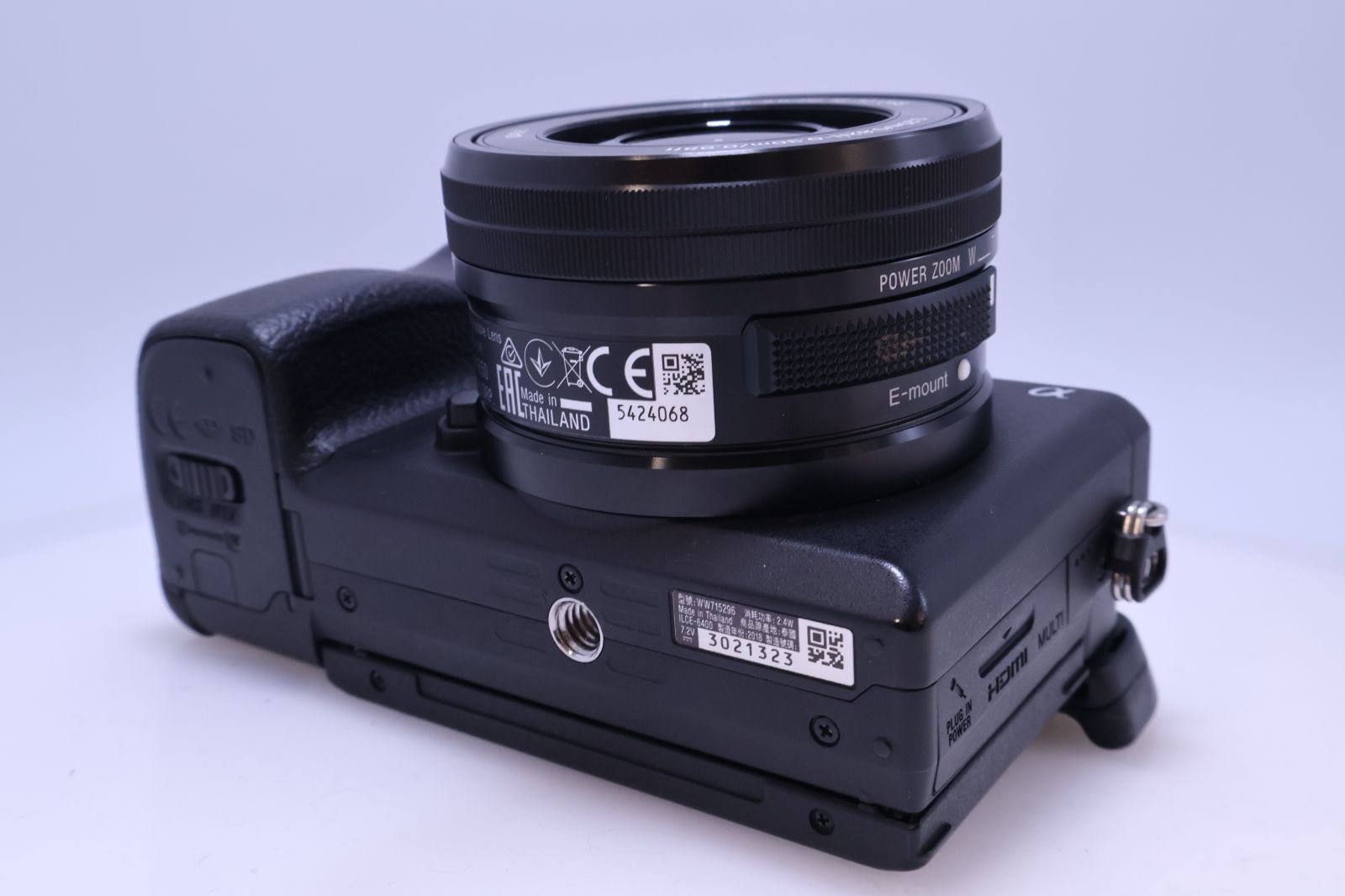 美品】SONY α6400 パワーズームレンズキット(同梱レンズ:SELP1650