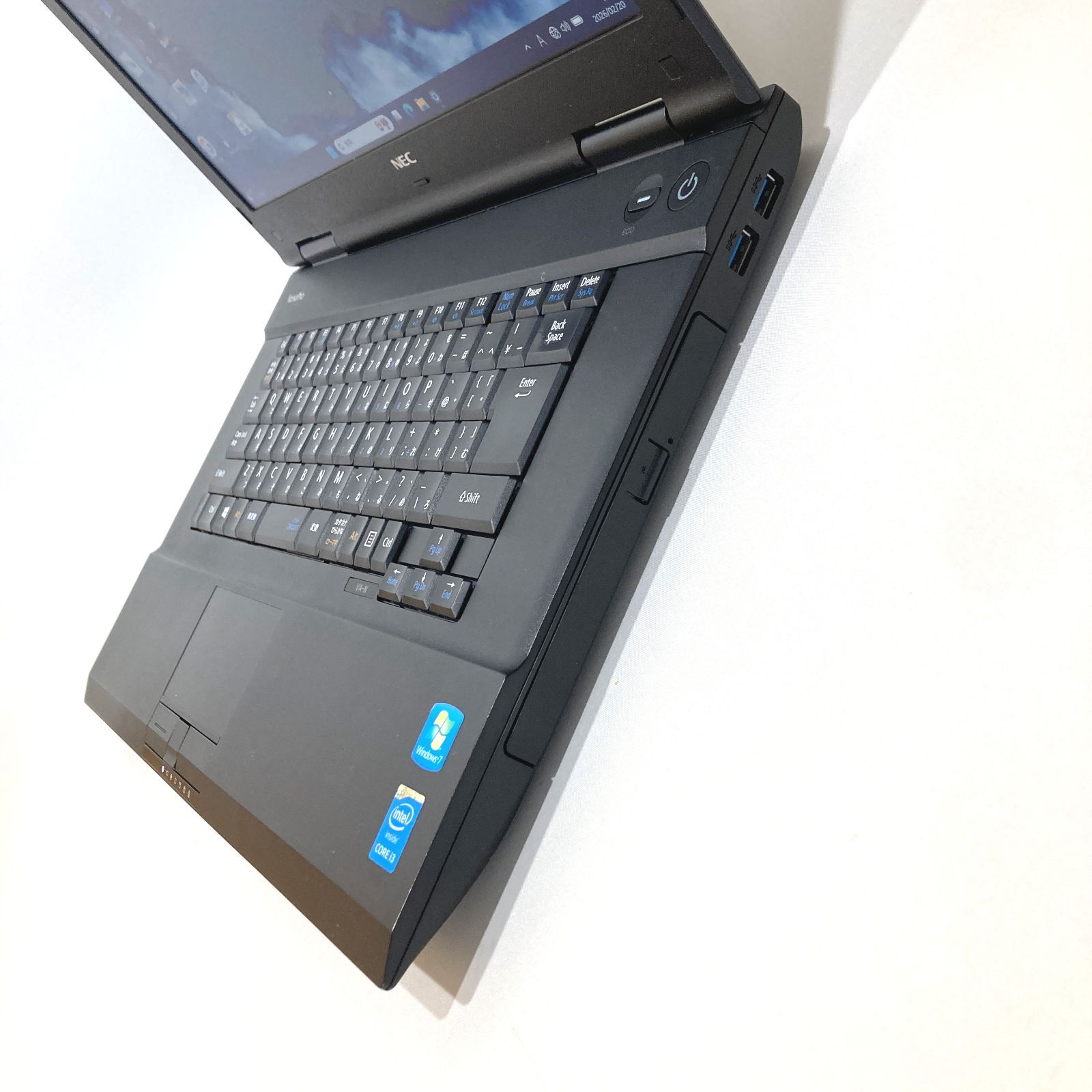 訳あり✨快適i3・大画面・DVD◇黒◇すぐ使えるノートパソコン◇T508-2