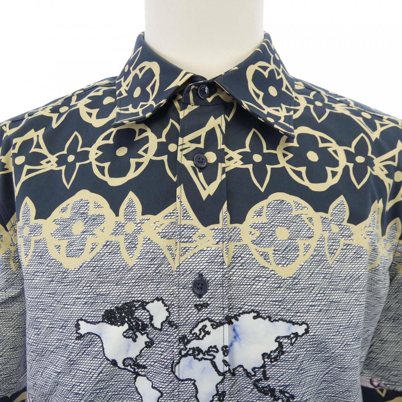 ルイヴィトン LOUIS VUITTON LVワックスショートスリーブシャツ