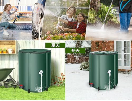迅速に発送】FTWIND雨水タンク 家庭用 集水器 貯水タンク 50L?1000L
