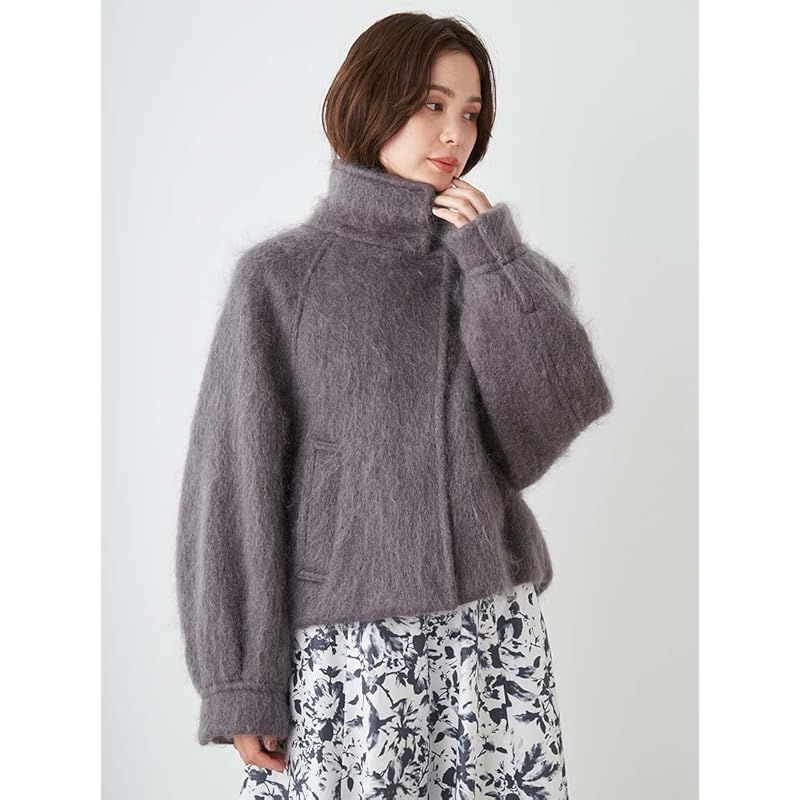 スナイデル] シャギーミドルブルゾン SWFC245236 レディース DGRY 0