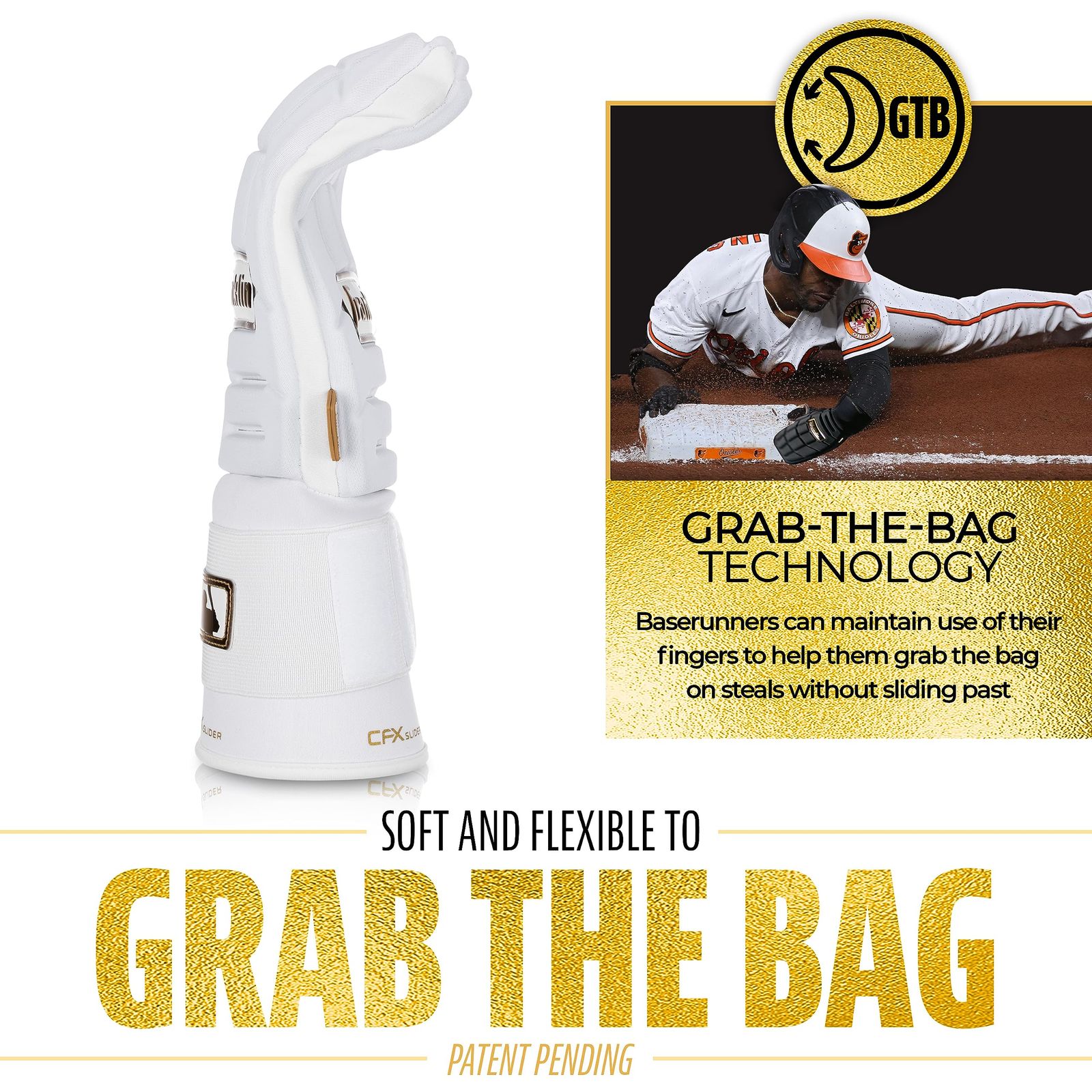 フランクリン FRANKLIN CFX SLIDER 走塁用手袋 スライディングミット