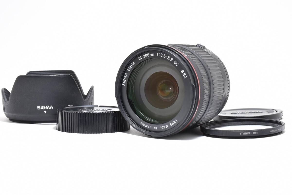 ☆良品☆シグマ SIGMA ZOOM 18-200mm F3.5-6.3 DC ペンタックス用