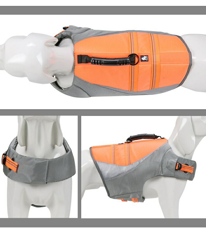 Lサイズ】【新色追加】Truelove 犬 ライフジャケット ハンドル付き