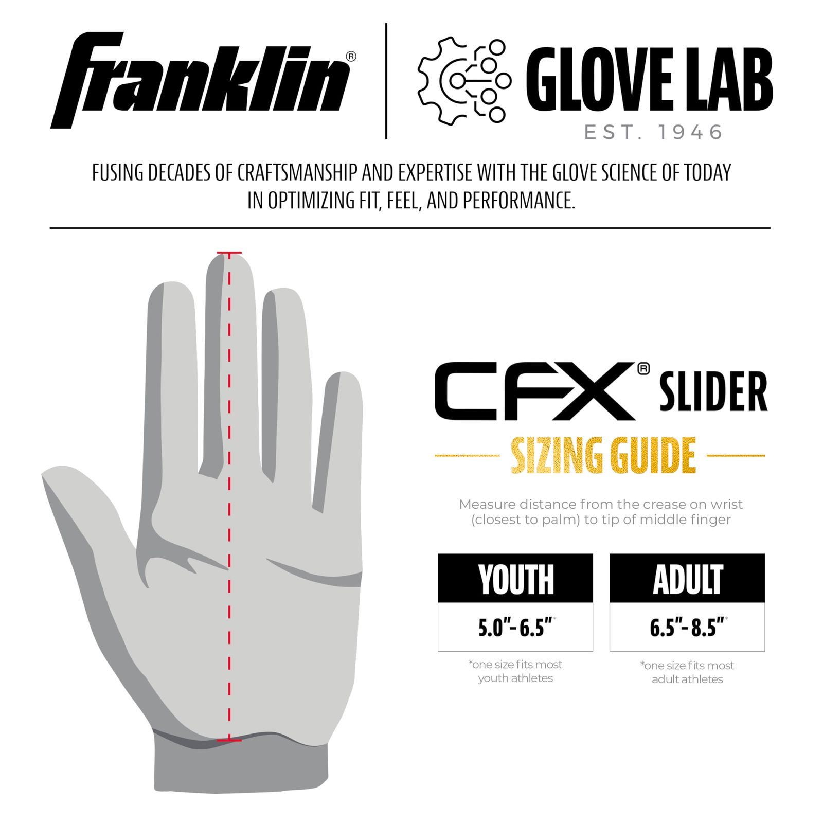 フランクリン FRANKLIN CFX SLIDER 走塁用手袋 スライディングミット