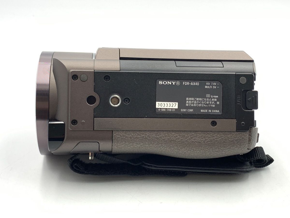中古】 【美品】 ソニー デジタル4Kビデオカメラレコーダー FDR-AX40