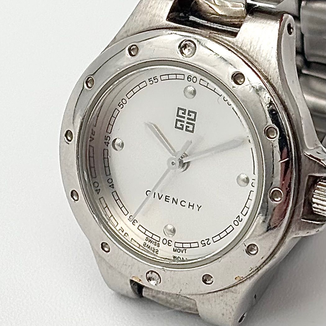 稼働品 Working item ジバンシィ GIVENCHY 腕時計 メンズ Men's