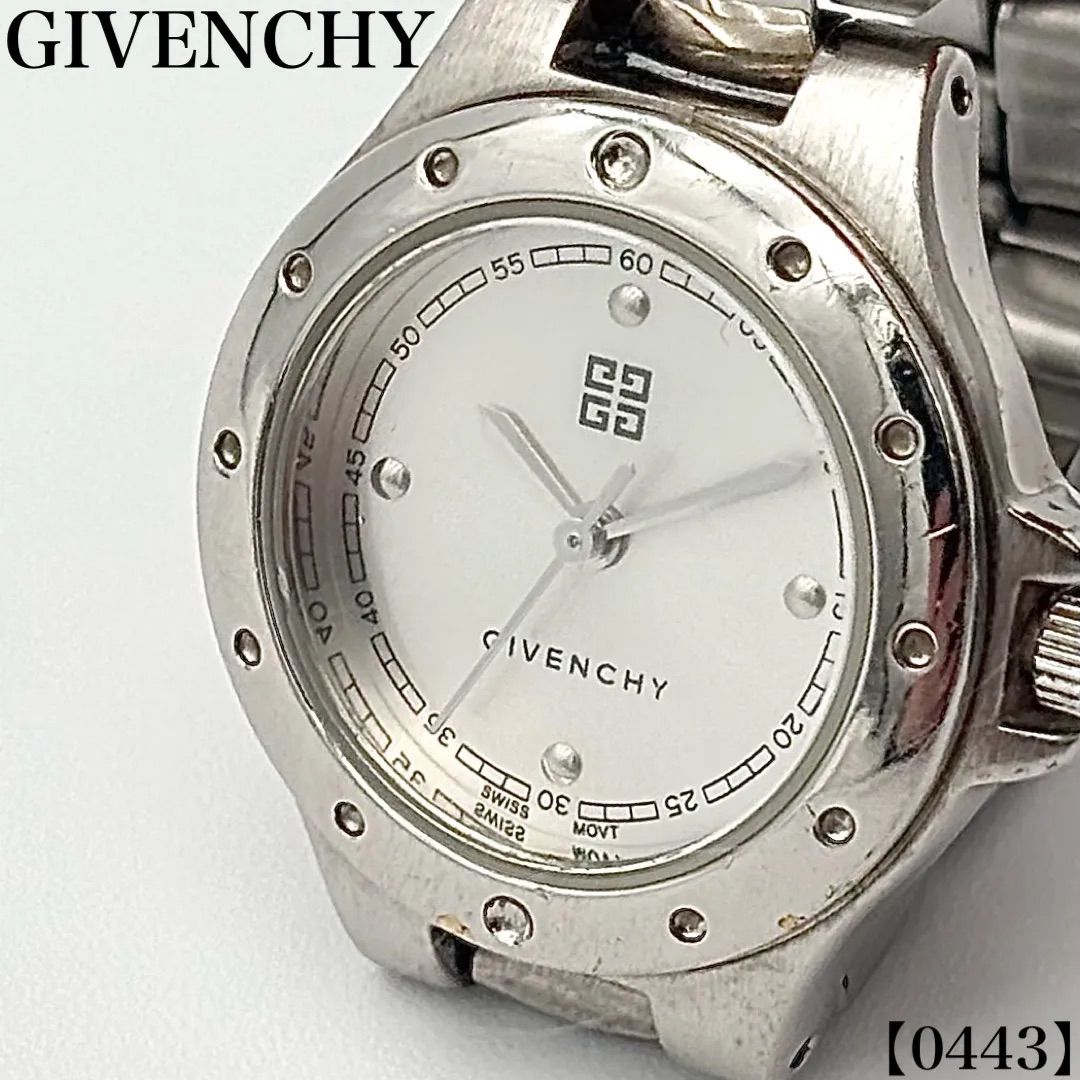 稼働品 Working item ジバンシィ GIVENCHY 腕時計 メンズ Men's