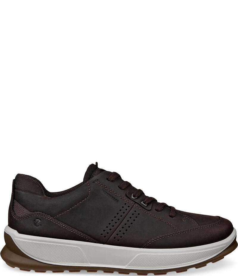 エコー メンズ シューズ ドレスシューズ スニーカー レザー ECCO Mens Byway 20 Low Waterproof Leather Sneakers CoffeeCoffee コーヒー