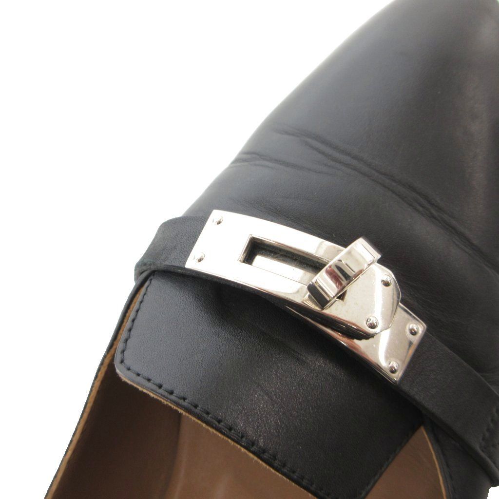 エルメス HERMES ビルバオ ケリー金具 オペラシューズ パンプス