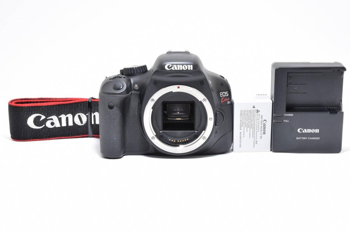 ☆美品☆キャノン Canon EOS Kiss X4 ボディショット数3533回☆ W0288