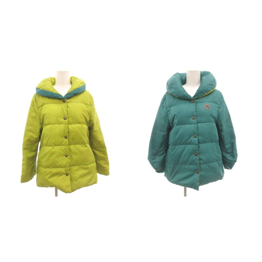 ホコモモラ JOCOMOMOLA ダウンジャケット リバーシブル ブルゾン