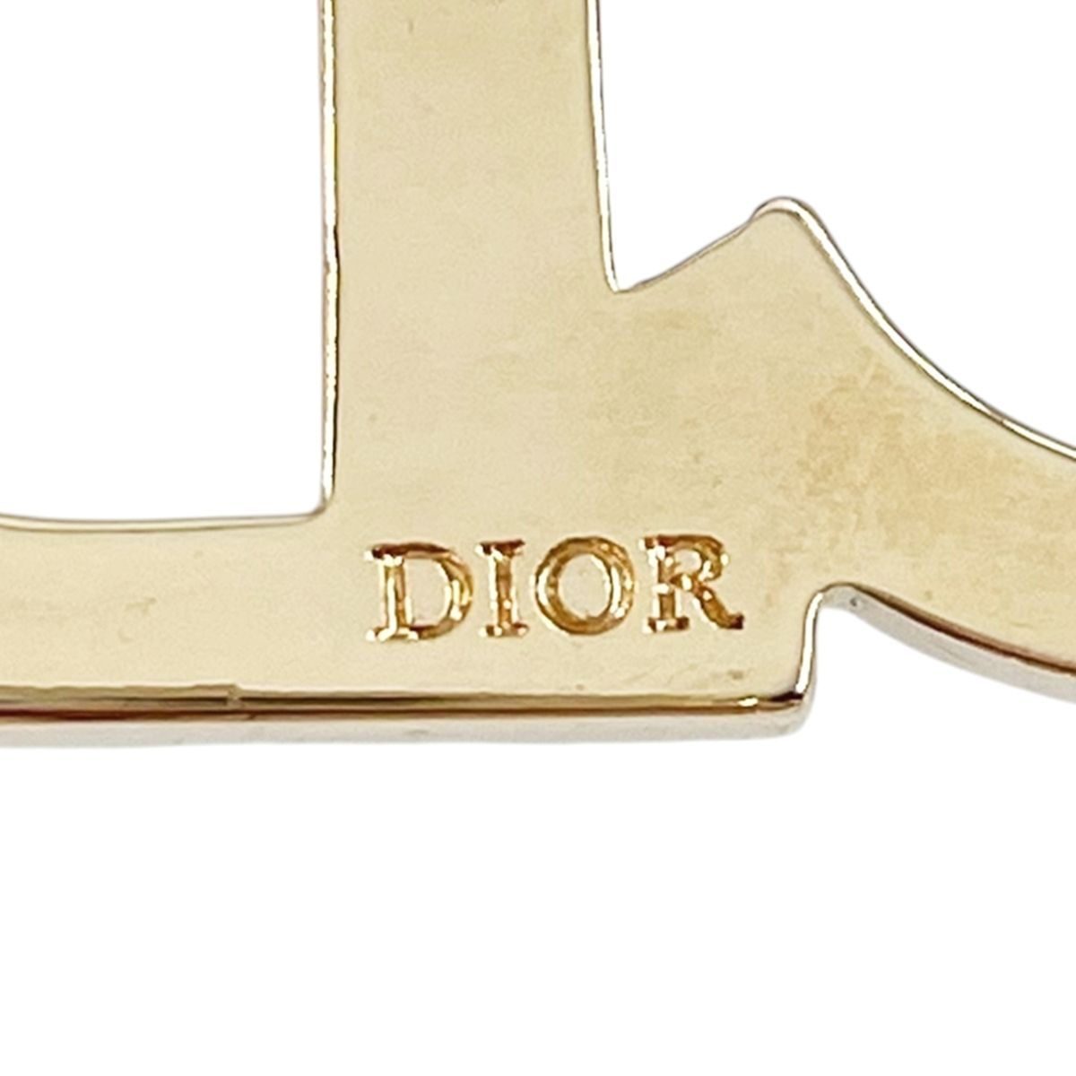 パールブローチ Dロゴ 中古】Dior ディオール Clair D Lune サークル 