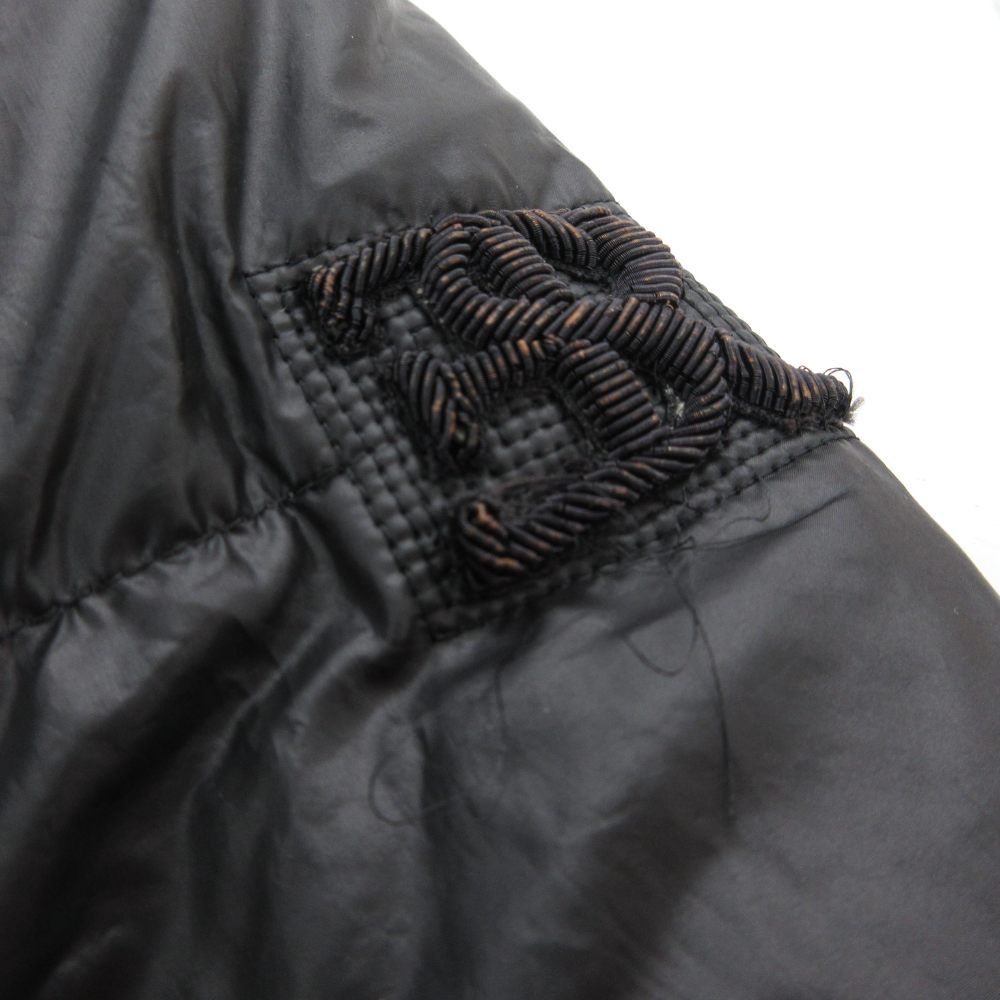 エルマノシェルビーノ ERMANNO SCERVINO ダウンジャケット 40 ジップ