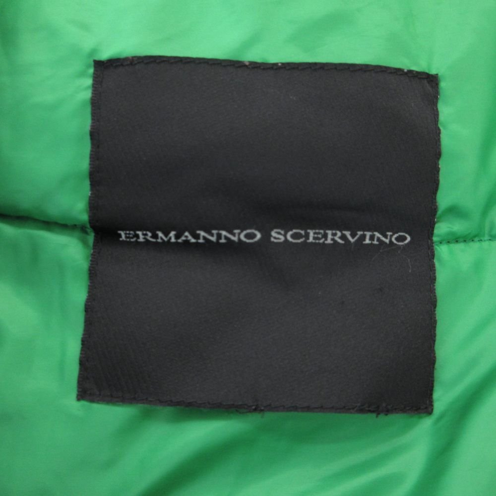 エルマノシェルビーノ ERMANNO SCERVINO ダウンジャケット 40 ジップ