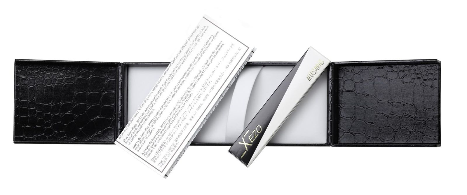 新品 Xezo Maestro 万年筆 ミディアムペン先 天然パアワビ貝殻インレー