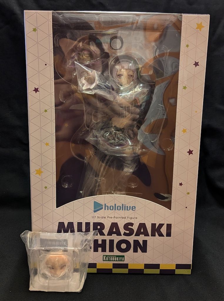 ア*ー様 コトブキヤ　紫咲シオン　ニヒヒ顔パーツ付 コトブキヤ 紫咲シオン 特典ニヒヒ顔パーツ付 PVC 【公式通販】