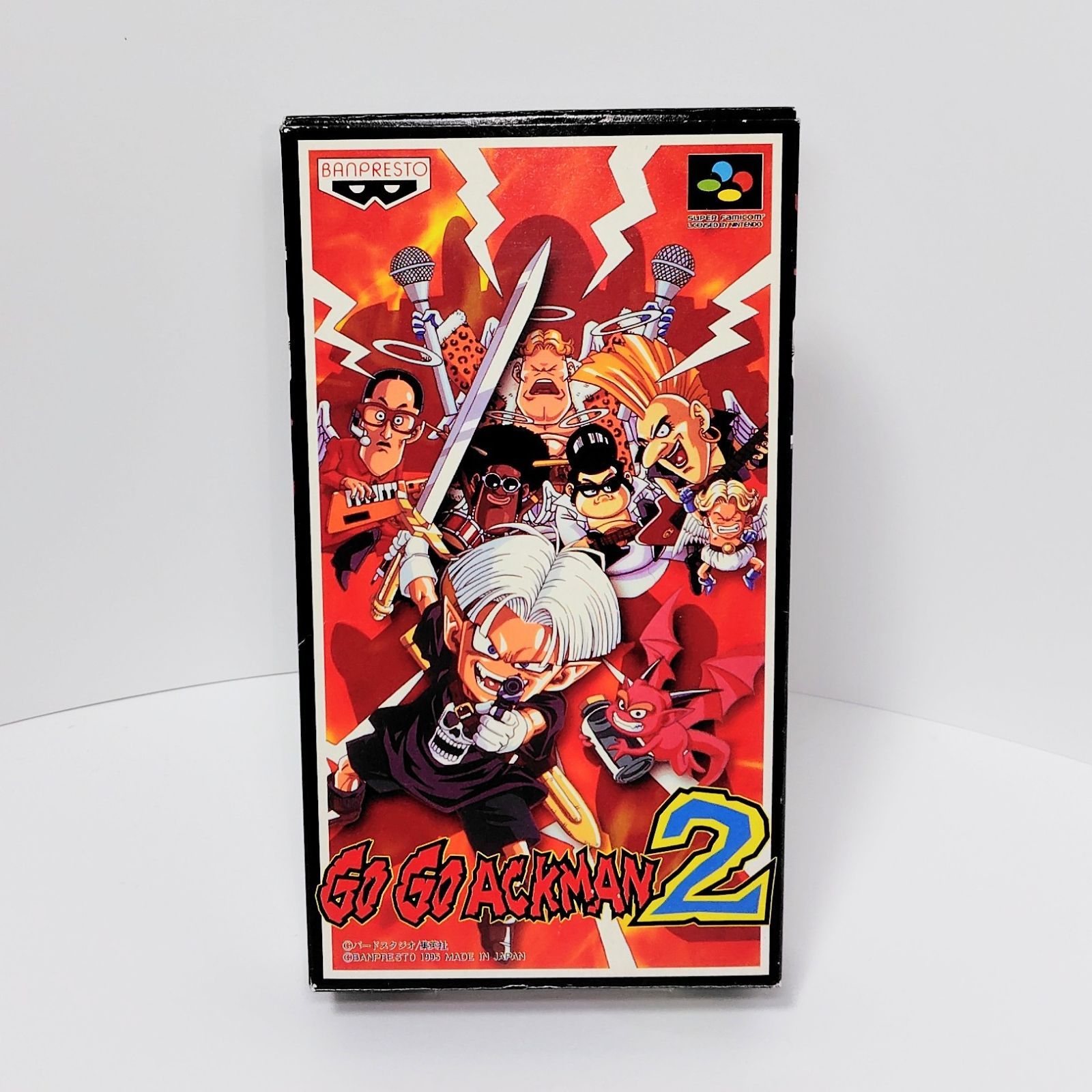 Go Go Ackman 2 Super SFC ゴーゴーアックマン2 スーパーファミコン
