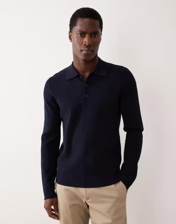 マンゴ メンズ トップス ポロシャツ ニット Mango knit polo shirt