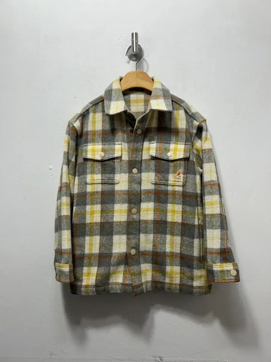カンゴール チェック シャツ ジャケット 130 キッズ