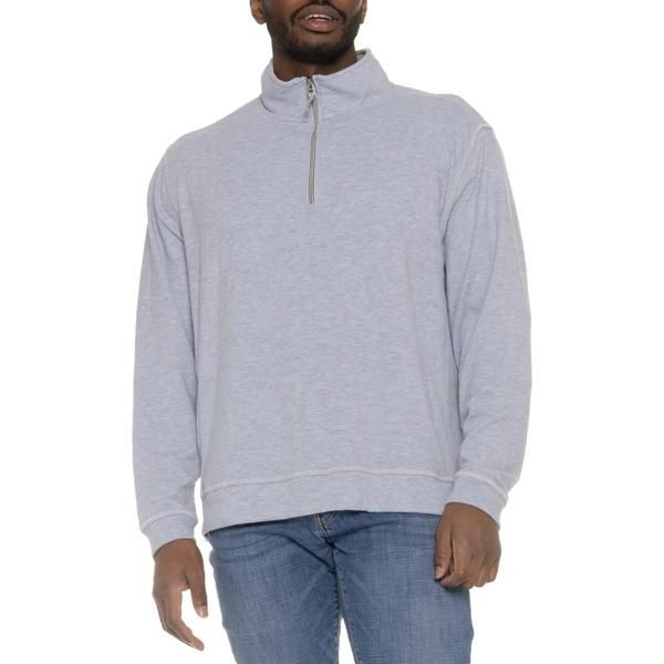 トゥルーグリット メンズ アウター パーカー・スウェット シャツ True Grit Yosemite Shirt Zip Neck Long Sleeve Blue ブルー