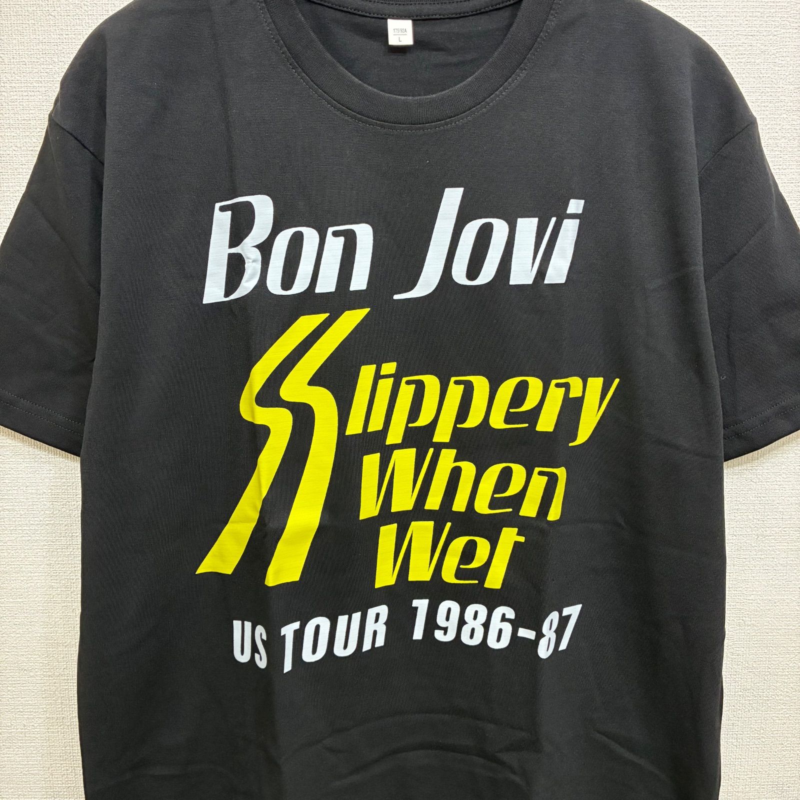 新品 ボンジョヴィ Bon Jovi バンドTシャツ ミュージックTシャツ