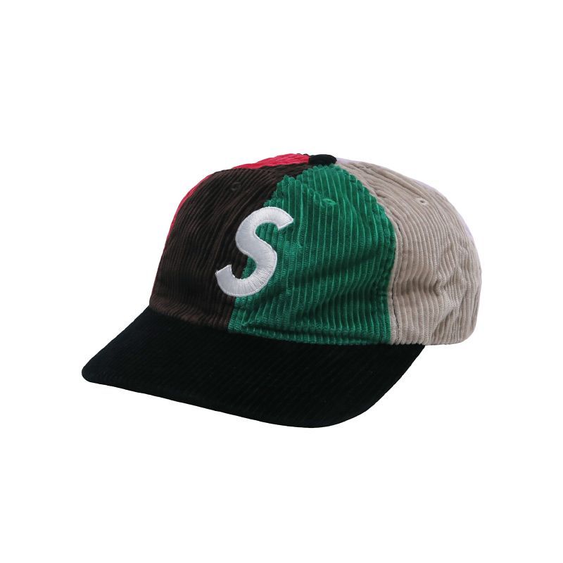 新品同様 SUPREME シュプリーム 24AW CORDUROY S LOGO 6-PANEL CAP